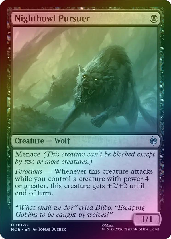 Nighthowl Pursuer (Foil) (HOB) (Pre-Order)