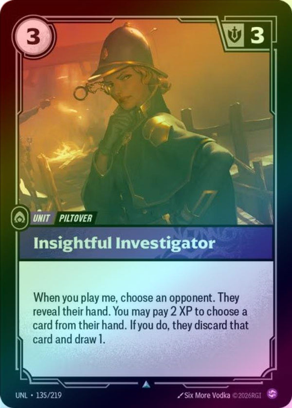 Insightful Investigator - 135/219 - Uncommon (Foil)