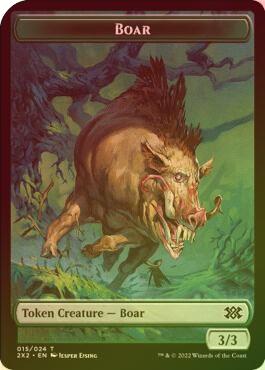 Boar // Soldier Token (Foil) (T2X2)