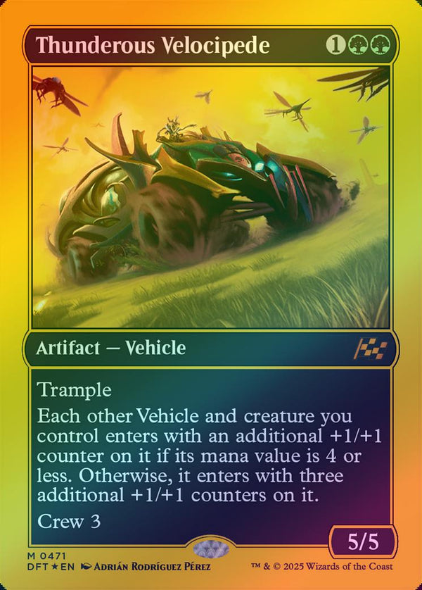 Thunderous Velocipede (First-Place Foil) (DFT)
