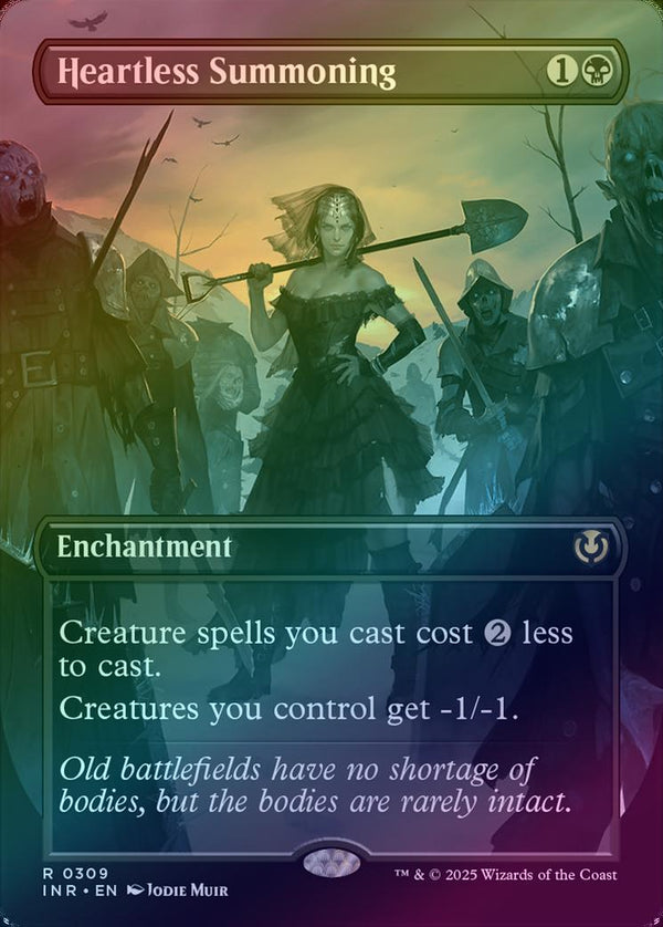 Heartless Summoning - Borderless (Foil) (INR)