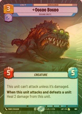 Oggdo Bogdo - Bogano Brute (Hyperspace) - 803 - Rare (Foil)