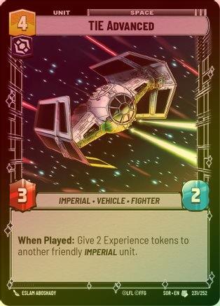 TIE Advanced - 231/252 - Uncommon (Foil)