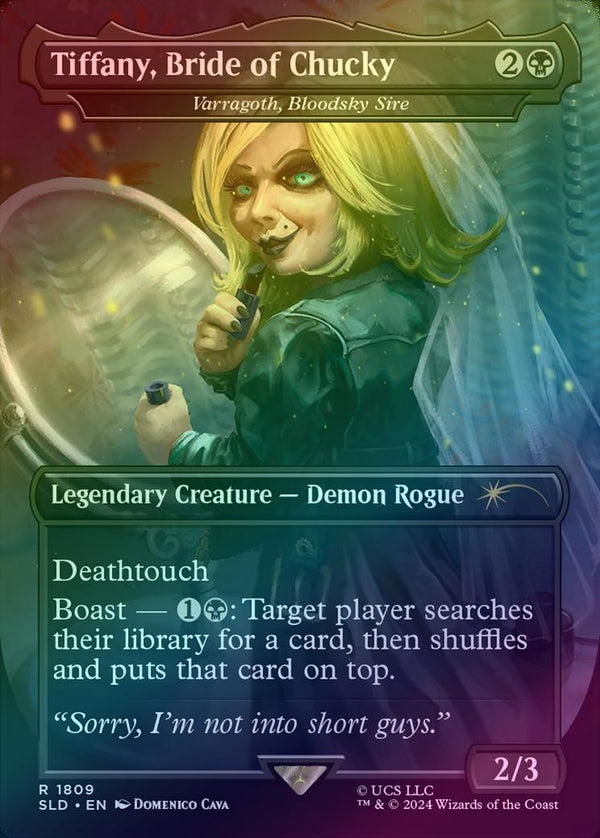 Tiffany, Bride of Chucky // Varragoth, Bloodsky Sire - Chucky (Foil) (SLD)