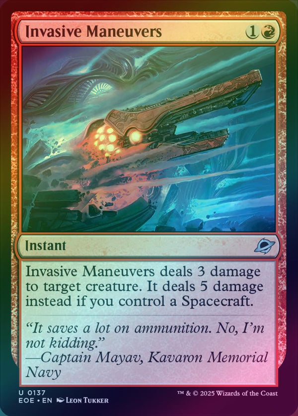 Invasive Maneuvers (Foil) (EOE)