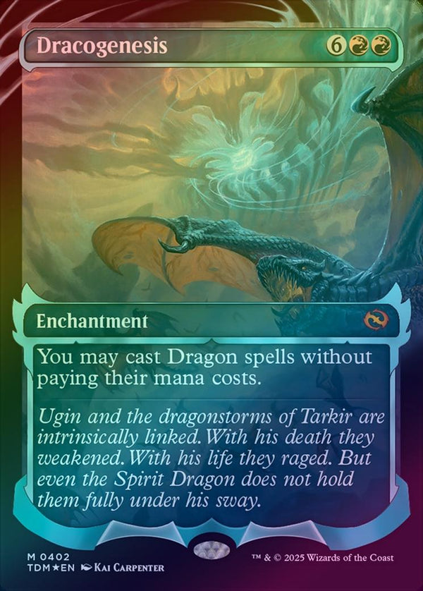 Dracogenesis - Ghostfire Showcase - English Language (Foil) (TDM)