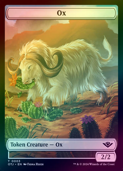 Ox Token (Foil) (TOTJ)