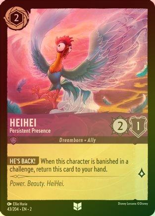 hei hei lorcana card 401 Games Canada - HeiHei (Persistent Presence) - 43/204