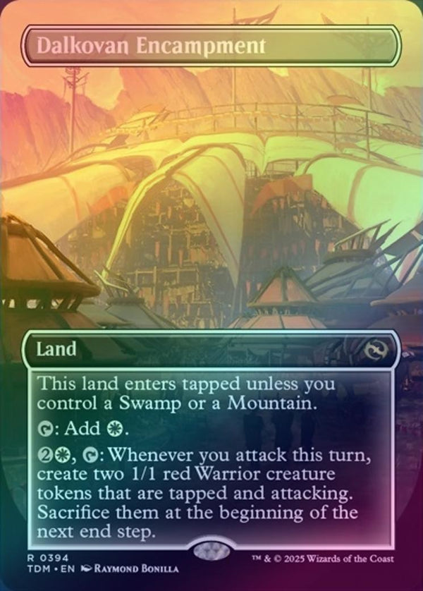 Dalkovan Encampment - Borderless (Foil) (TDM)