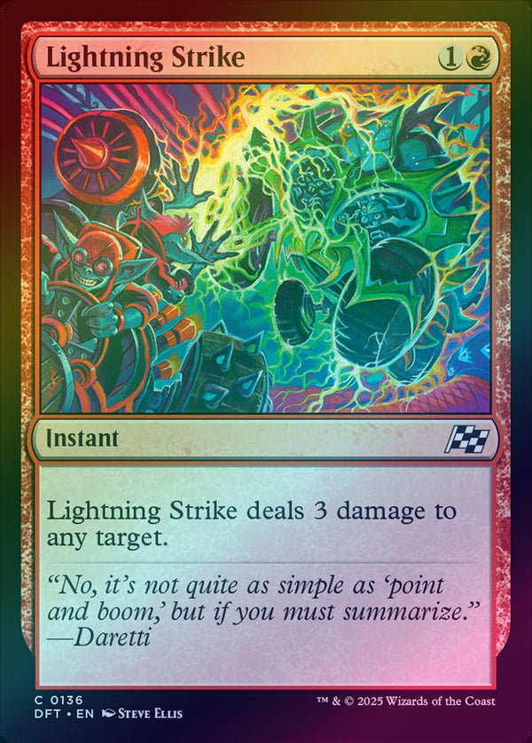 Lightning Strike (Foil) (DFT)