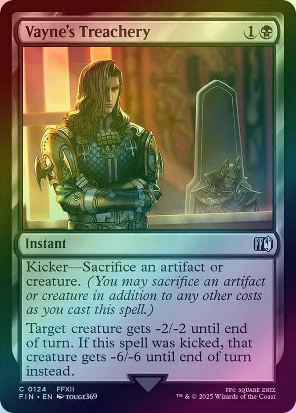 Vayne's Treachery (Foil) (FIN)