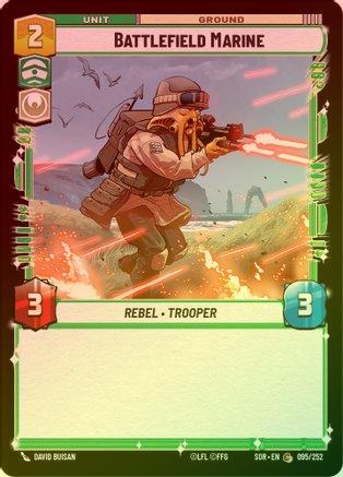 Battlefield Marine - 095/252 - Common (Foil)