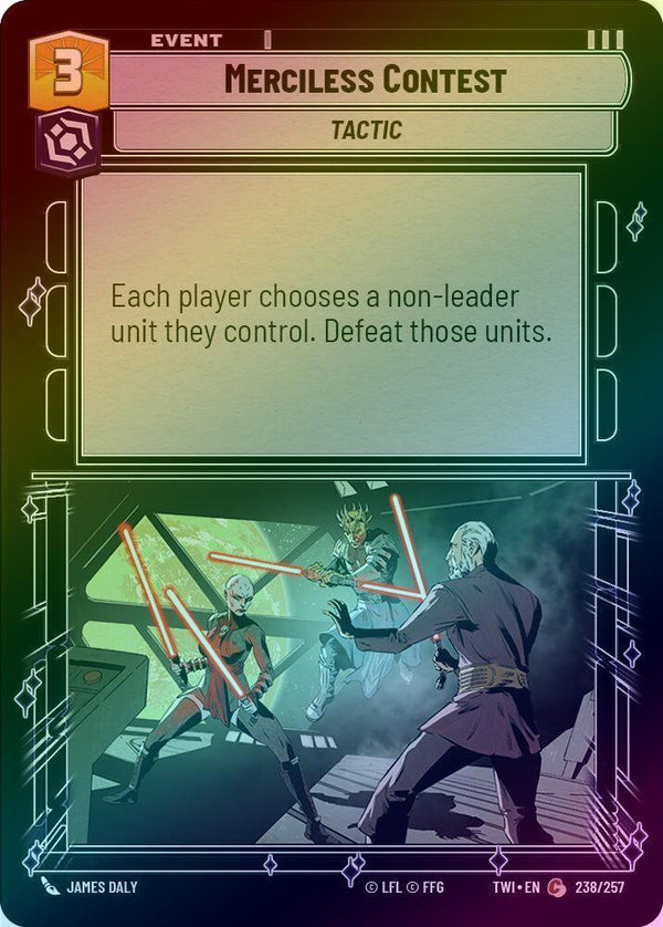 Merciless Contest - 238/257 - Common (Foil)