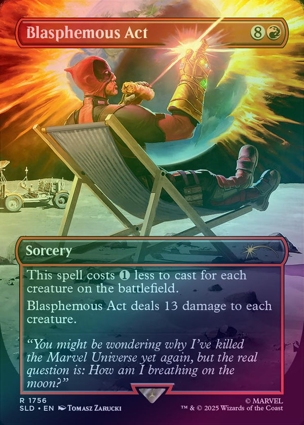 Blasphemous Act - Secret Lair x Marvel's Deadpool (Foil) (SLD)