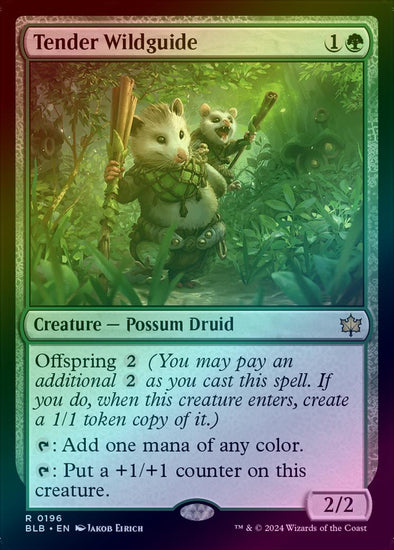 Tender Wildguide (Foil) (BLB)