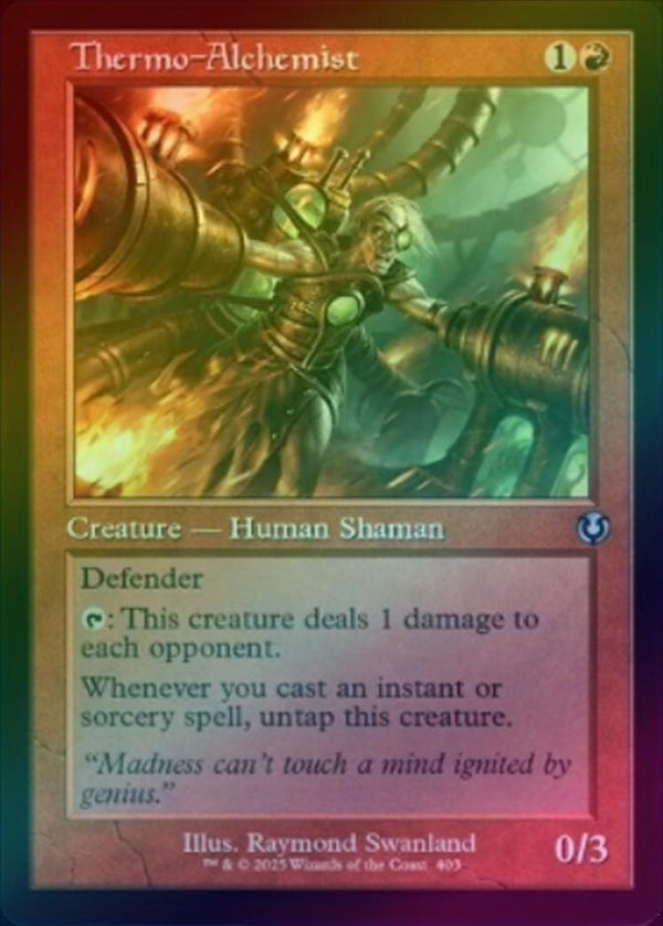 Thermo-Alchemist - Retro Frame (Foil) (INR)