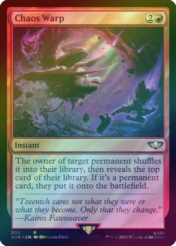 Chaos Warp (Surge Foil) (40K)