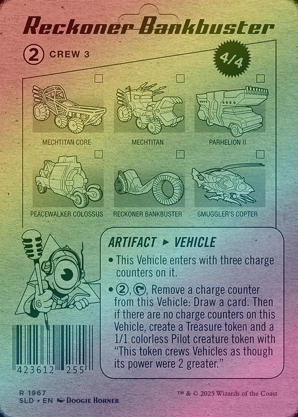 Reckoner Bankbuster - Aether Drifters (Foil) (SLD)