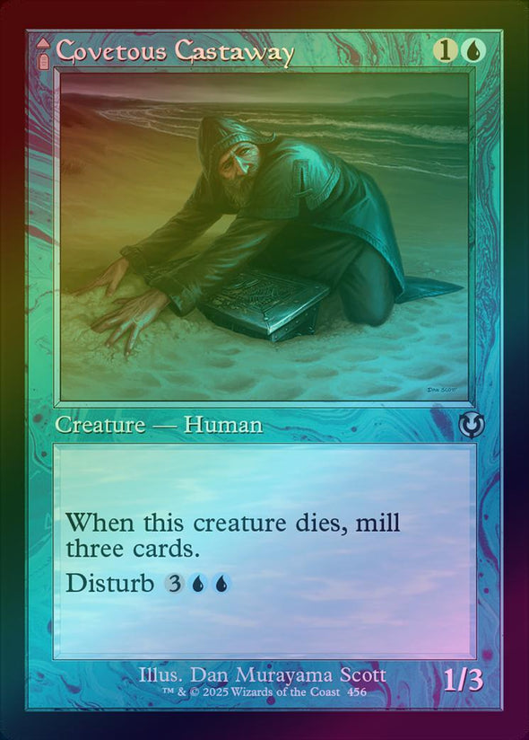 Covetous Castaway // Ghostly Castigator - Retro Frame (Foil) (INR)
