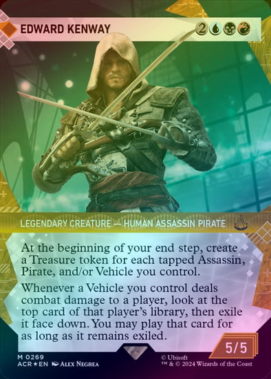 Edward Kenway - Showcase (Textured Foil) (ACR)