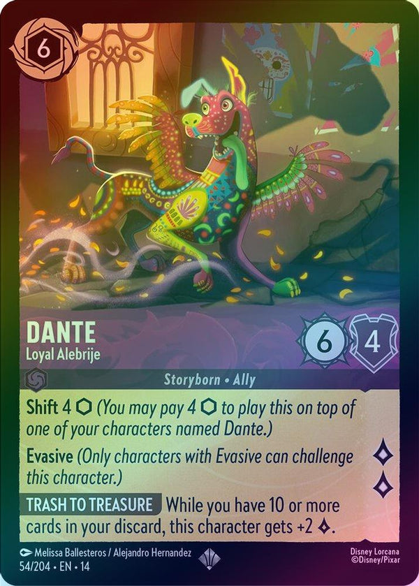 Dante (Loyal Alebrije) - 54/204 - Super Rare (Foil)