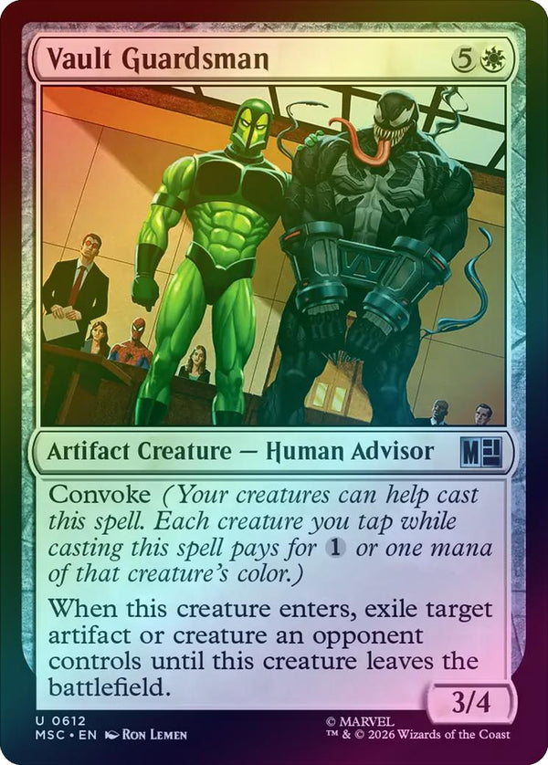 Vault Guardsman (Foil) (MSC)