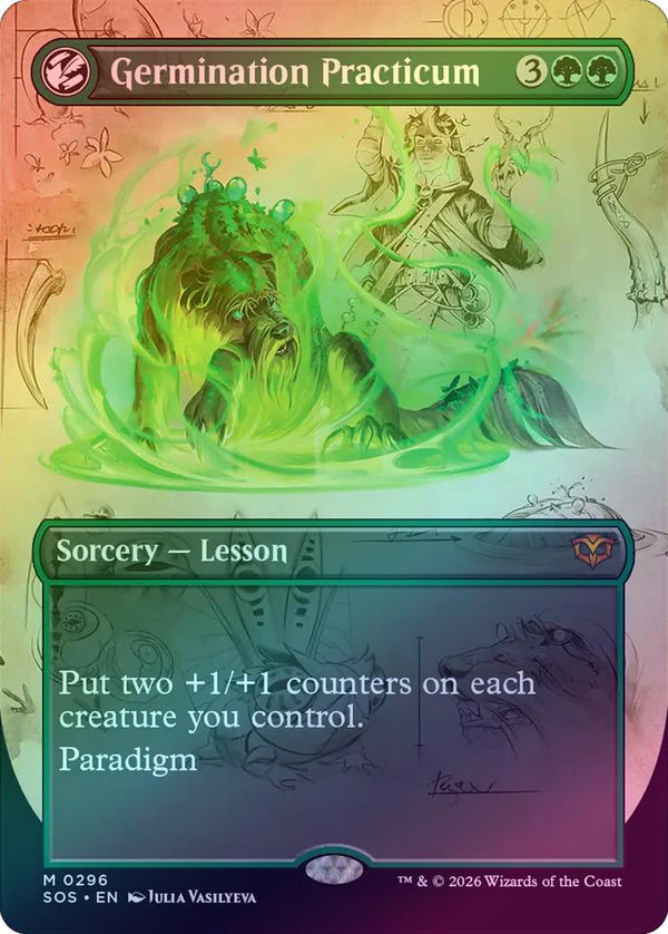 Germination Practicum - Borderless (Foil) (SOS)