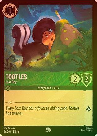 Tootles (Lost Boy) - 76/204 - Common (Foil)