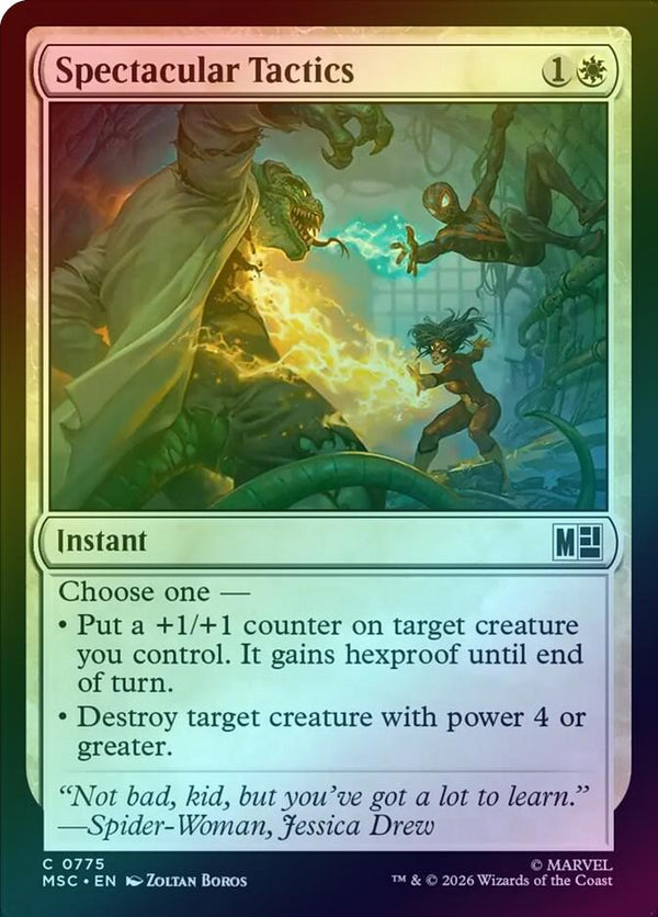 Spectacular Tactics (Foil) (MSC)