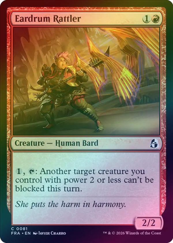 Eardrum Rattler (Foil) (FRA)
