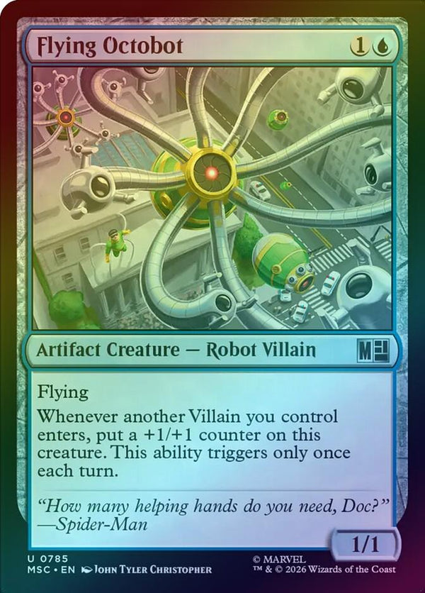 Flying Octobot (Foil) (MSC)