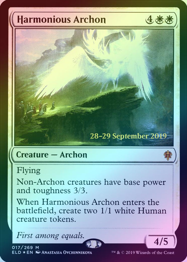 Harmonious Archon - Prerelease Promo (Foil) (PELD)
