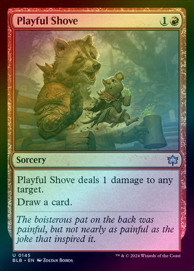 Playful Shove (Foil) (BLB)