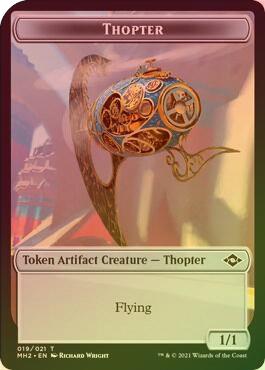Food (018) // Thopter (Foil) (MH2 Token)
