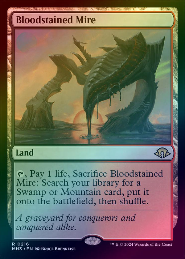 Bloodstained Mire (Foil) (MH3)
