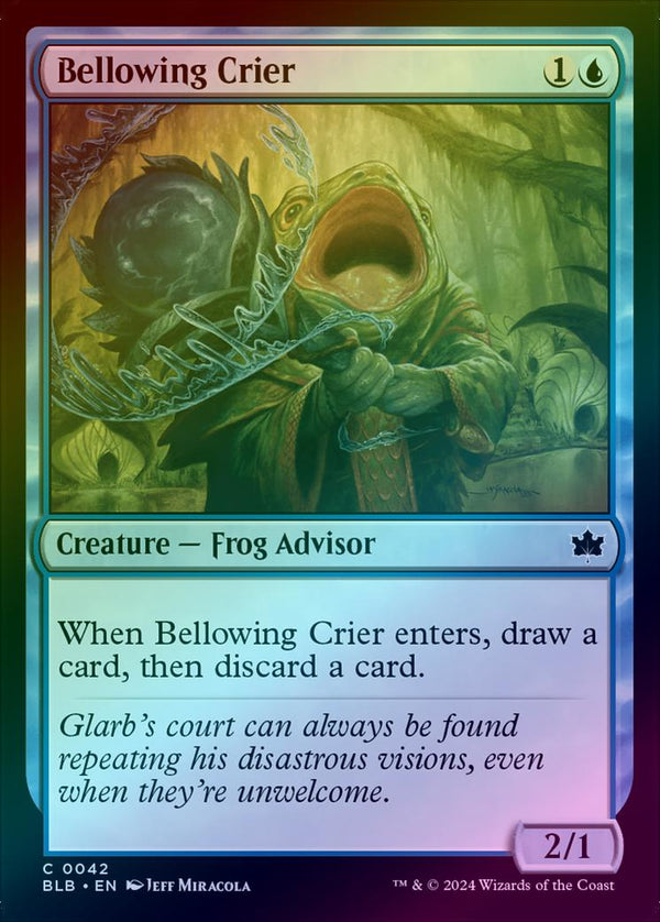 Bellowing Crier (Foil) (BLB)