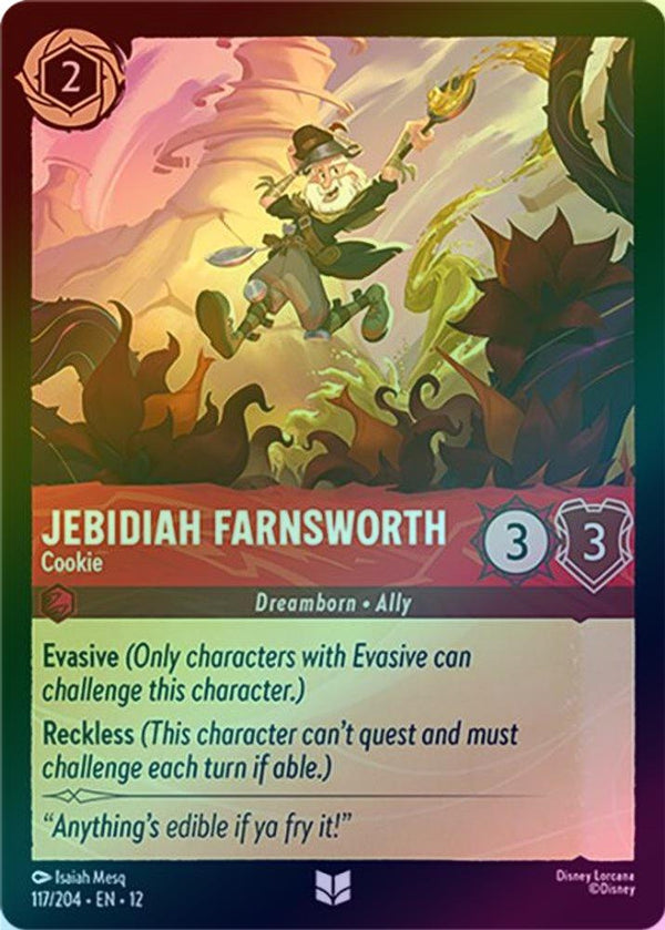 Jebidiah Farnsworth (Cookie) - 117/204 - Uncommon (Foil)
