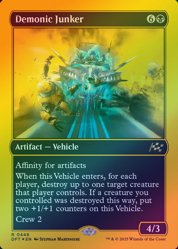 Demonic Junker (First-Place Foil) (DFT)