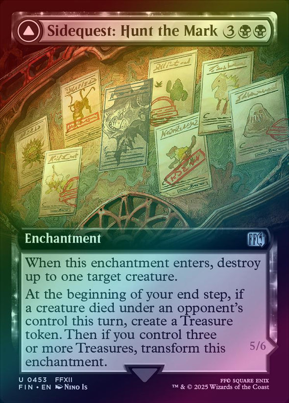 Sidequest: Hunt the Mark // Yiazmat, Ultimate Mark - Extended Art (Foil) (FIN)