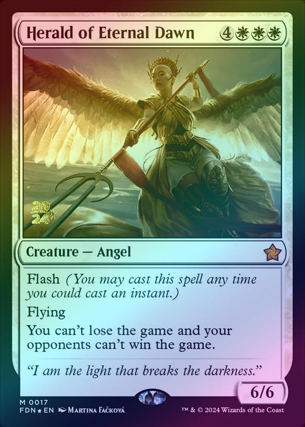 Herald of Eternal Dawn - Prerelease Promo (Foil) (PFDN)