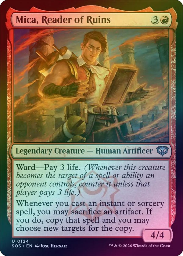 Mica, Reader of Ruins (Foil) (SOS)