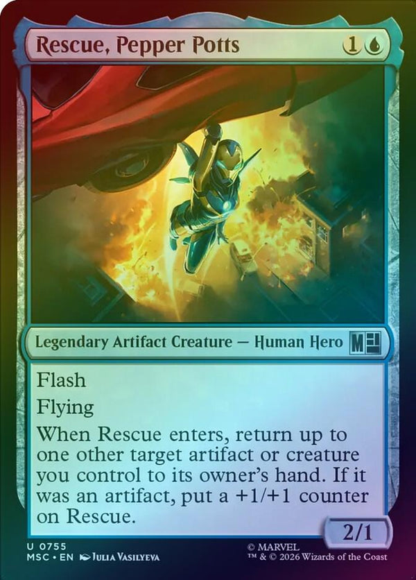 Rescue, Pepper Potts (Foil) (MSC)