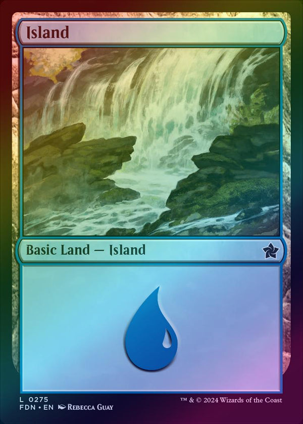 Island (275) (Foil) (FDN)
