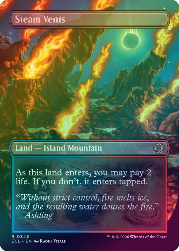 Steam Vents // Steam Vents - Borderless (Foil) (ECL)