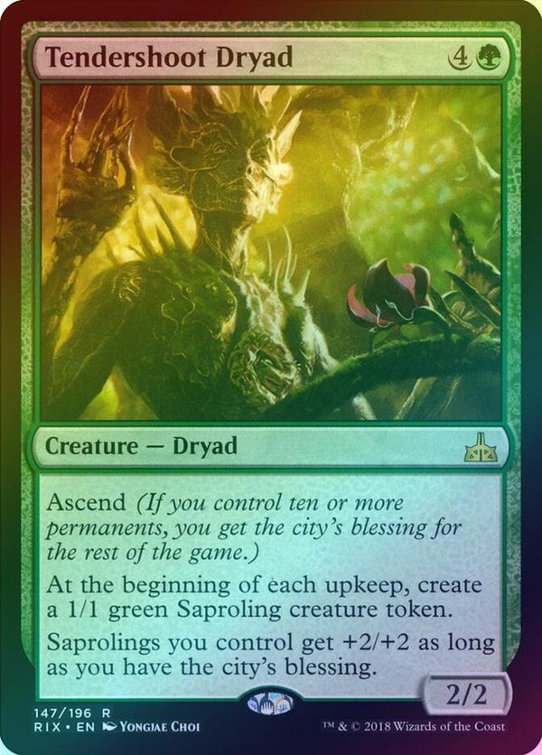Tendershoot Dryad (Foil) (RIX)