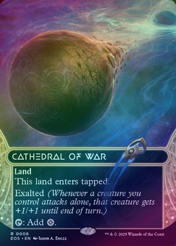 Cathedral of War - Borderless (Foil) (EOS)