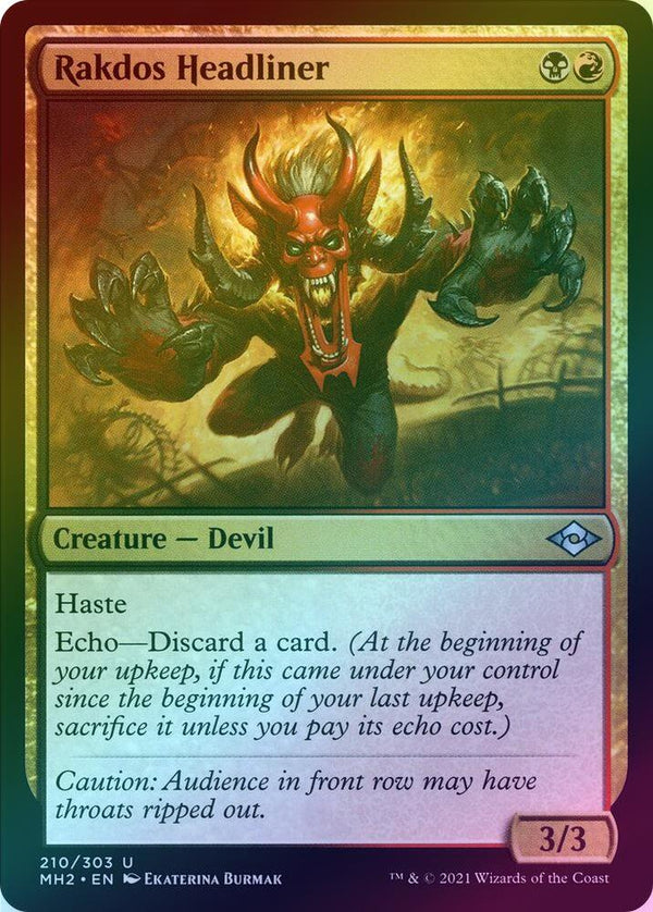 Rakdos Headliner (Foil) (MH2)