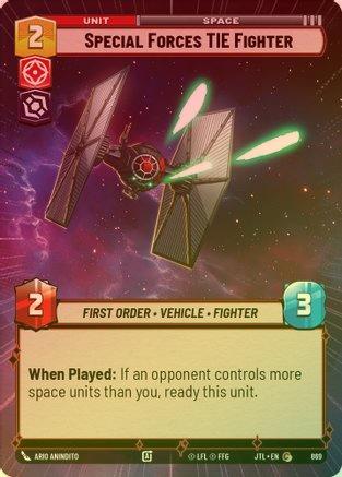 Special Forces TIE Fighter (Hyperspace) - 869 - Common (Foil)