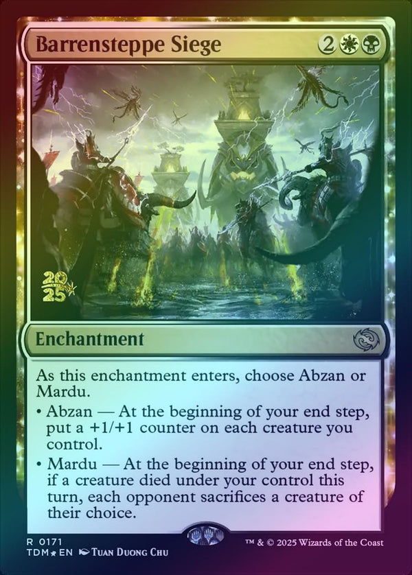 Barrensteppe Siege - Prerelease Promo (Foil) (PTDM)