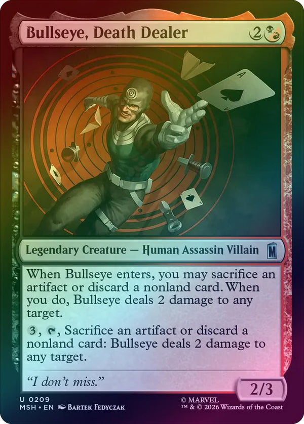 Bullseye, Death Dealer (Foil) (MSH) (Pre-Order)